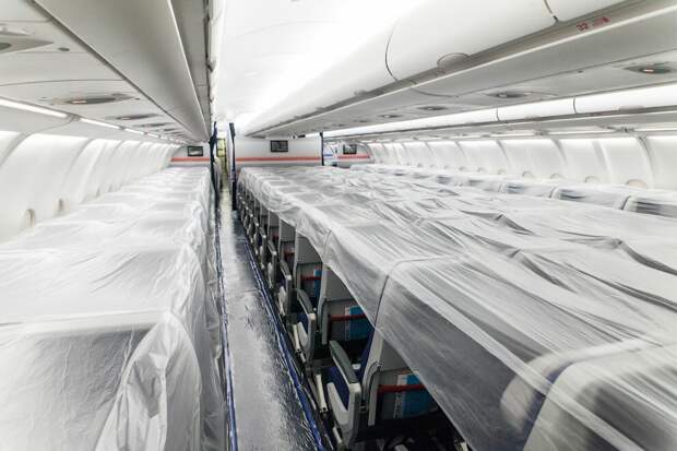 Консервация самолётов из-за коронавируса