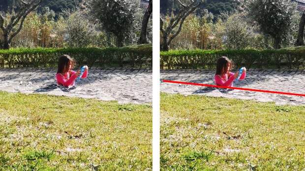 Оптическая иллюзия с девочкой "в бетоне" поразила Сеть