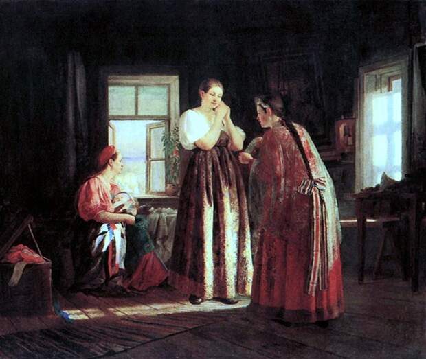 Русские красавицы глазами художников