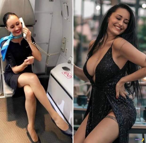 Раздеваем стюардесс! ✈️ - 2 Раздеваем стюардесс! ✈️ - 2