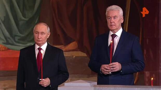 Путин и Собянин поклонились Владимирской и Донской иконам Божией Матери