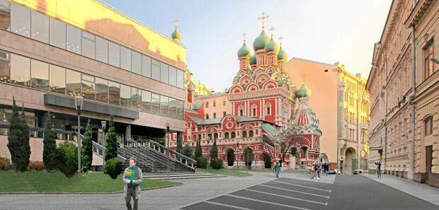 Собянин рассказал о благоустройстве главной улицы Китай-города. Фото: mos.ru