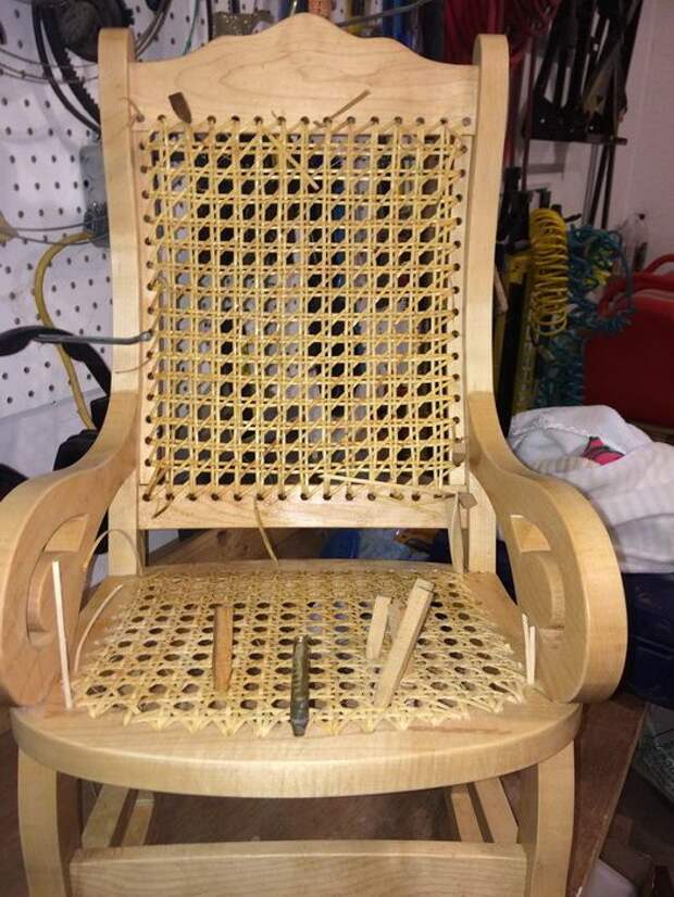 Самодельное кресло-качалка