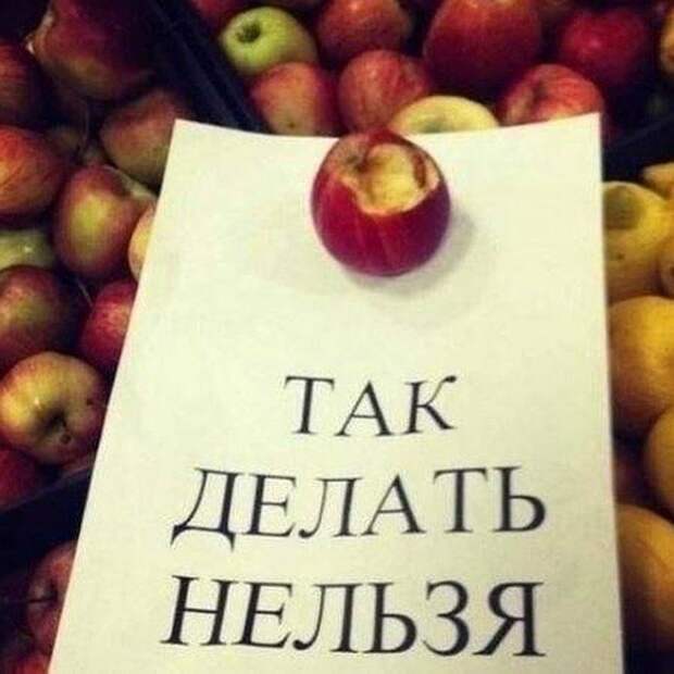 Странные и смешные объявления и вывески