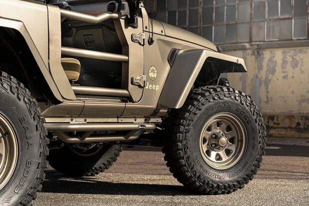 Модифицированный Jeep Wrangler от Quadratec