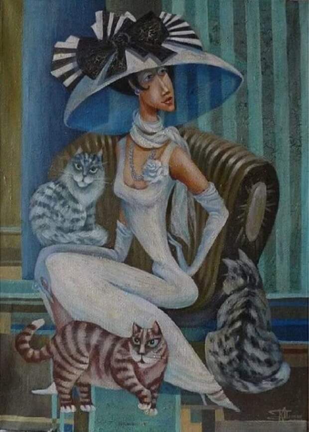 Кошатница. Автор: Кира Панина.
