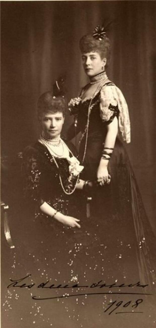 королева Александра и императрица Мария Феодоровна