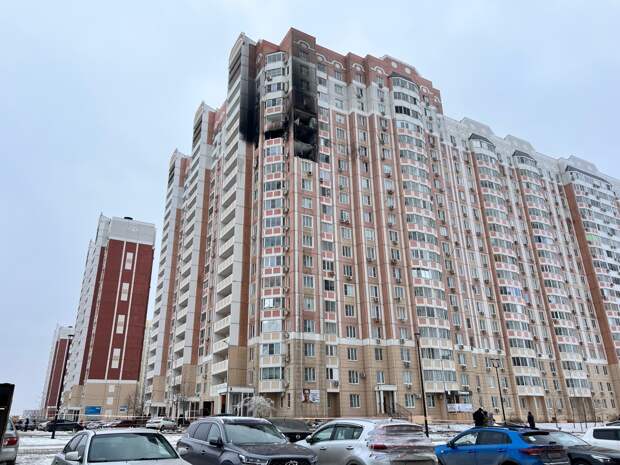 Объявлено об угрозе обрушения поврежденной при атаке ВСУ в российском городе многоэтажки