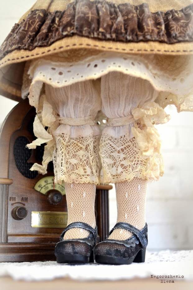 Белье и обувь для куклы Капочки. Автор: Елена Негороженко
