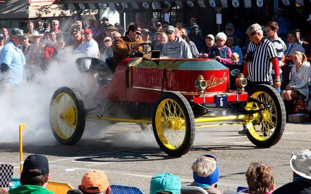 Stanley Steamer тряхнул стариной на встрече олдтаймеров в США, 2009 год