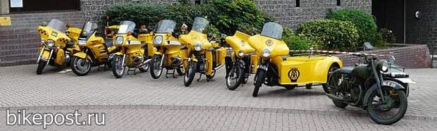 Мотоциклы Honda ST1300 Pan European на вооружении аварийно службы AA