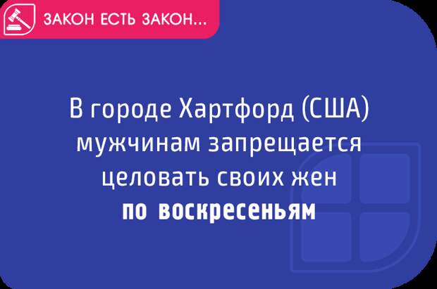 Смешные законы сша презентация