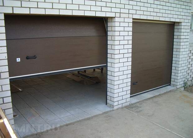 Секционные ворота для гаража: монтаж своими руками
