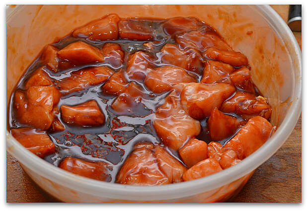 Шашлык из курицы