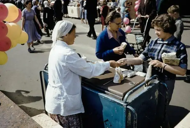 Московские магазины в 1959 году