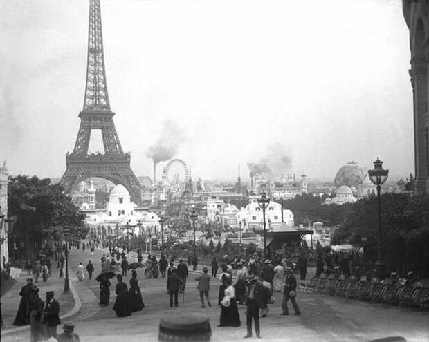 Париж 1900 год города, история, старые фотографии