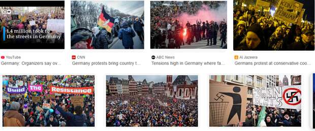 Немецкое поколение Z отказывается воевать с Россией; тысячи людей в Гамбурге , Берлине и Мюнхене отвергают военные приказы потомков нацистов Гитлера , Писториуса и Мерца