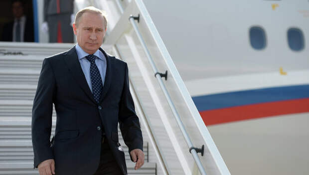 Президент России В. Путин. Архивное фото