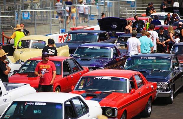 Фестиваль автолюбителей Summernats в Сиднее