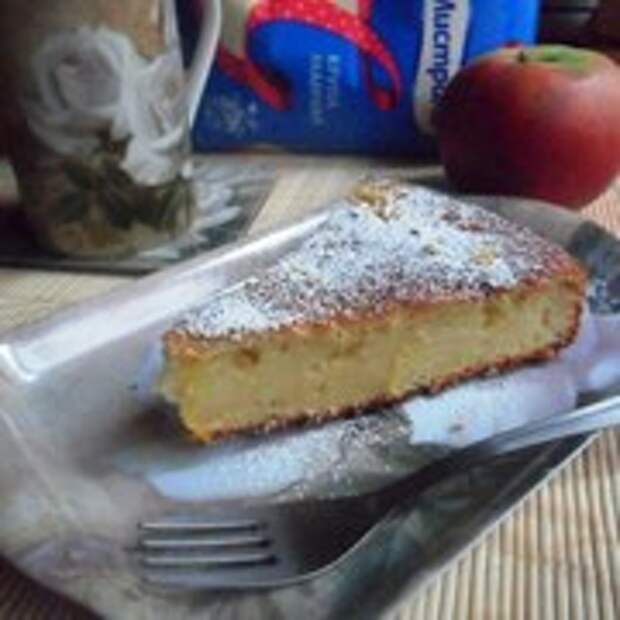 Яблочно-апельсиновый манник 