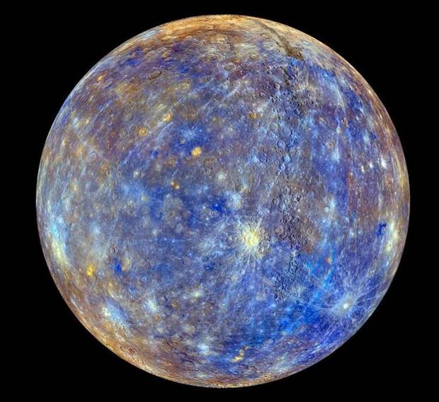 Самый четкий на сегодняшний день снимок Меркурия загадки, интересно, неизведанное, познавательно, тайны
