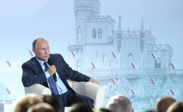 Владимир Путин красочно прошелся по организаторам энергоблокады Крыма Владимир Путин