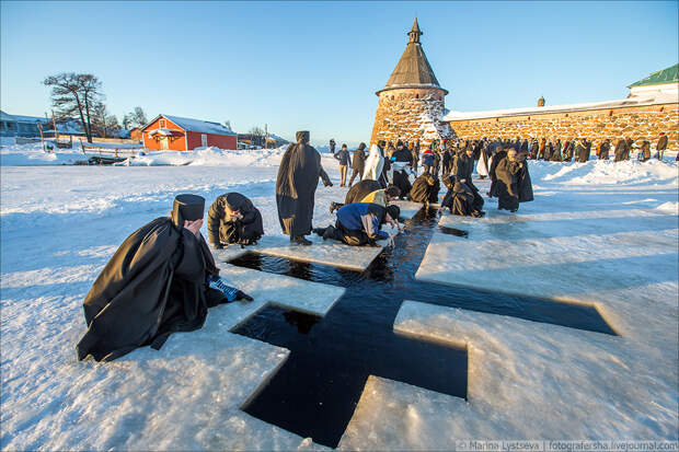 Соловки, крещение Соловки, крещение