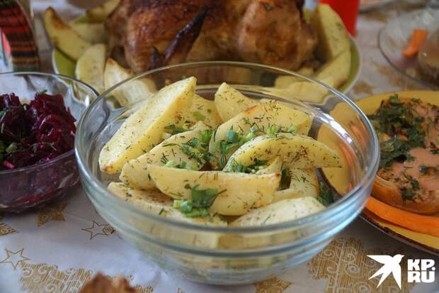 Запеченная картошка