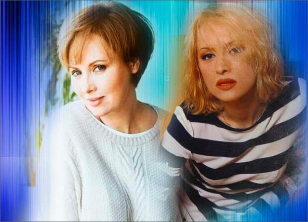 Коллаж автора - Елена Ксенофонтова 2020 год и 1998 год
