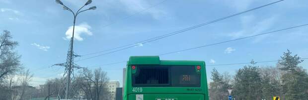 Как будут курсировать автобусы в Алматы 11 января