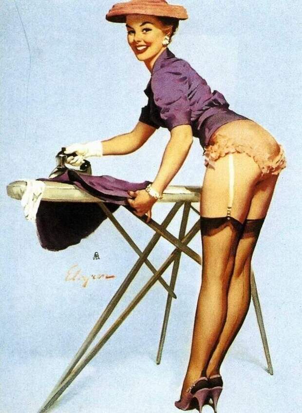 Pin-up — художник Джил Элвгрен
