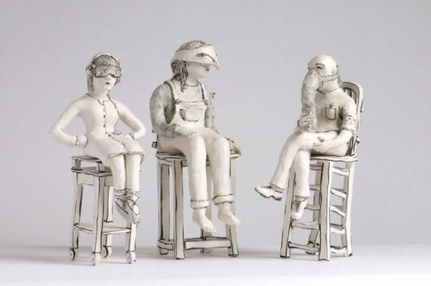 Керамические скульптуры Катарины Морлинг