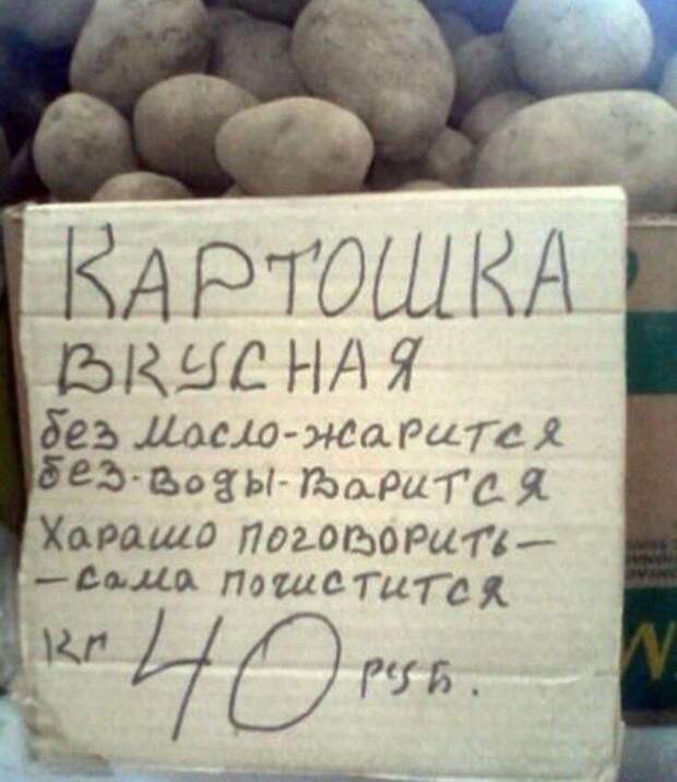 35 смешных объявлений, которые можно увидеть только на рынках креатив, надписи, объявление, прикол, рынок, умора, юмор