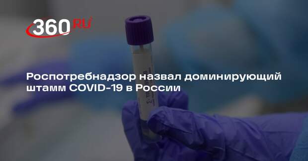 Роспотребнадзор: в России среди штаммов COVID-19 доминирует вариант XFG