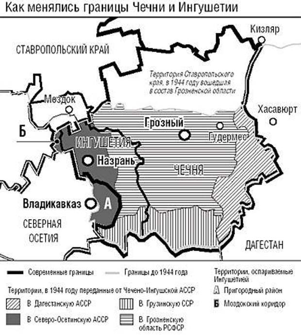 Чеченская область население
