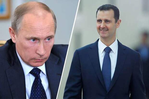 Путин и Асад