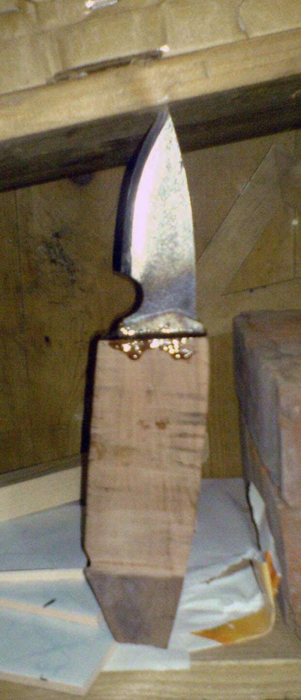 Самодельный нож из пилы по металлу