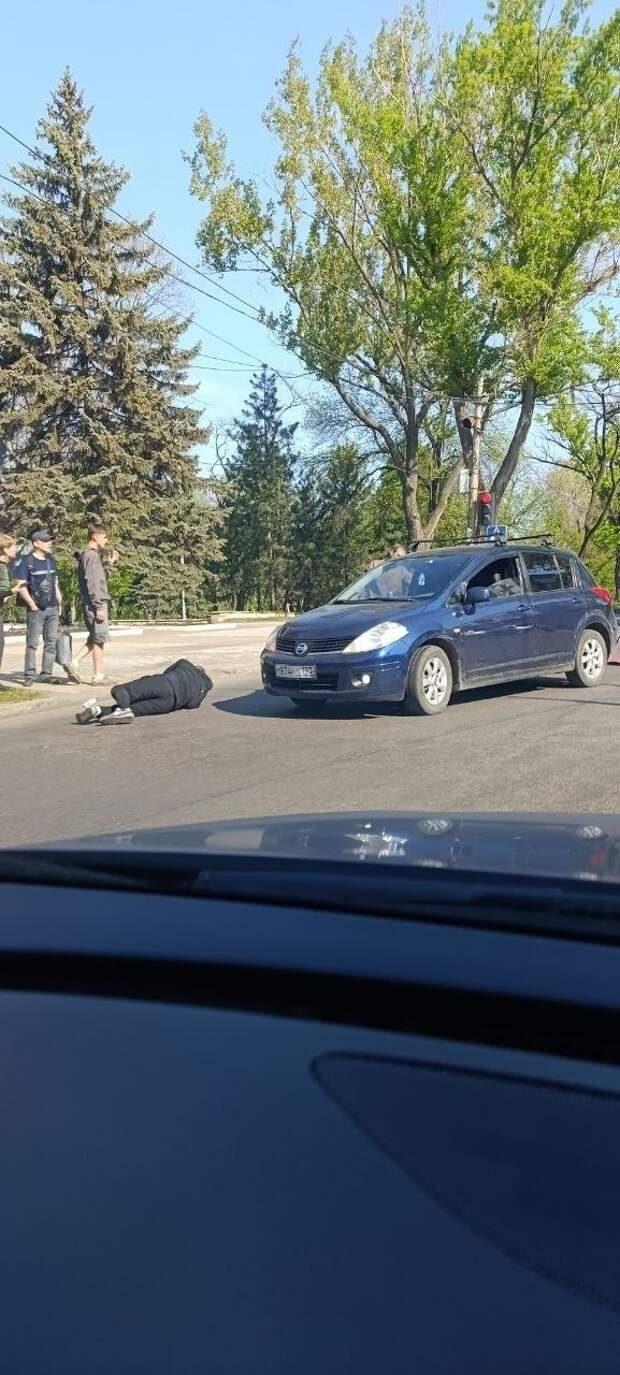 Макеевка, на пересечении улицы Панченко и Московской