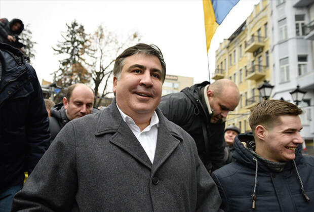 Михаил Саакашвили был губернатором Одесской области, но ушел в отставку и стал резко критиковать киевские власти