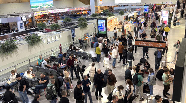 Пулково обслужил 2 500 пассажиров после открытия воздушного пространства