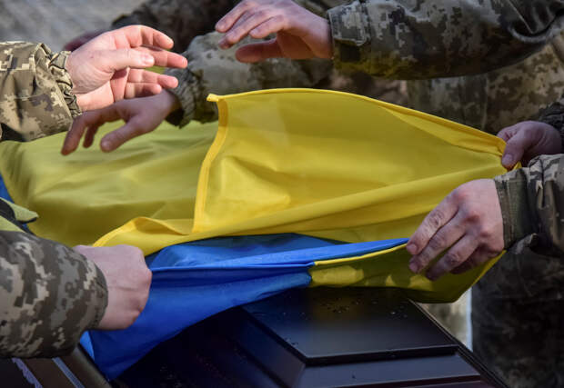 Украинка устроила погром на аллее в честь бойцов ВСУ из-за усталости от военных действий