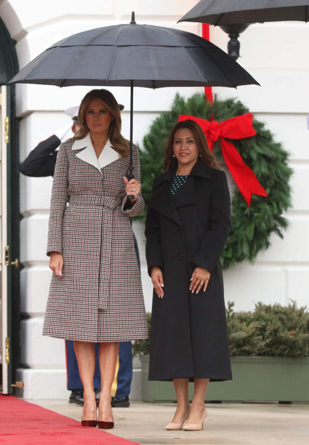 Мелания Трамп и Патрисия Моралес