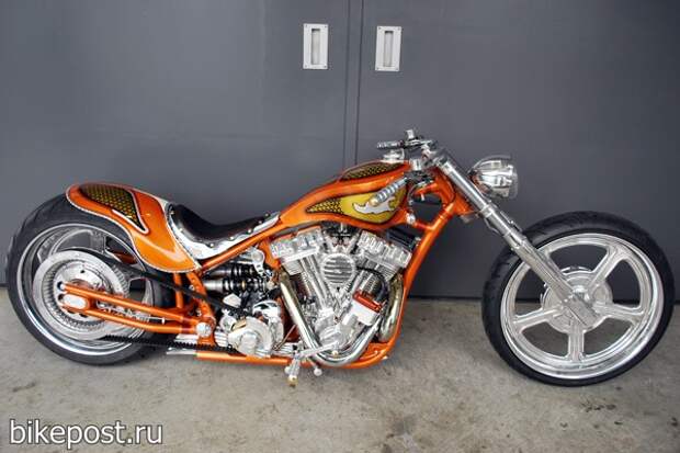 Кастом-байк Orange Passion