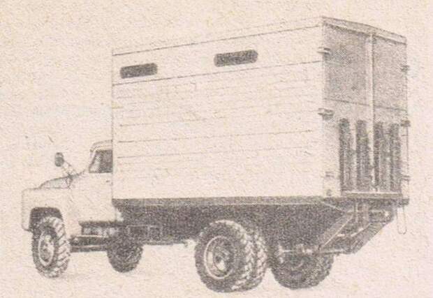 ГЗСА-3705 (1971) предназначался для перевозки бумаги. ГЗСА, газ
