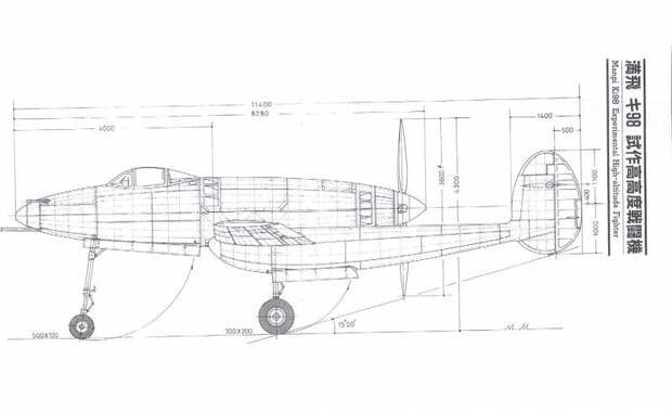 Проект многоцелевого истребителя Ki-98