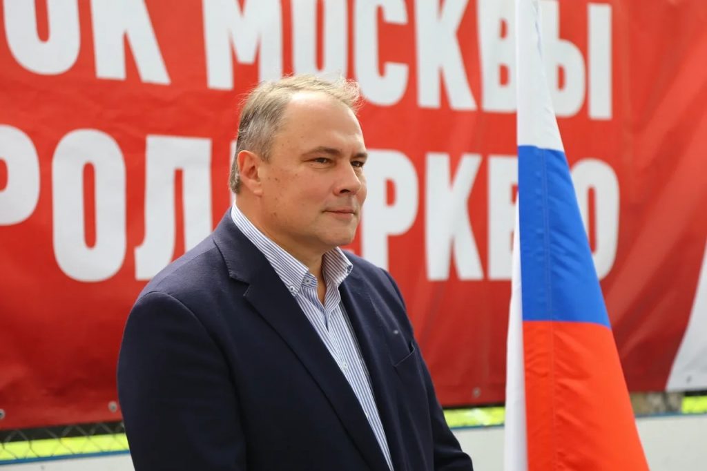 Толстой передал Собянину просьбу жителей Выхино-Жулебино о строительстве ФОКа. Автор фото: Александр Чикин