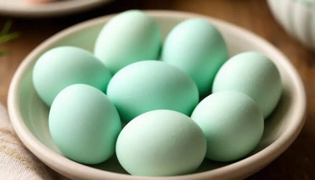 Выбросьте луковую шелуху: как покрасить яйца в цвет мяты с серебром с помощью капусты и соды