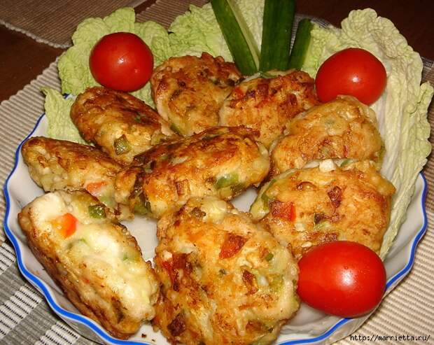 Курино-кабачковые котлетки (4) (650x517, 353Kb)