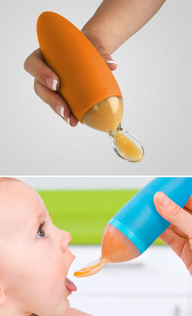 Baby Food Dispensing Spoon Baby Food Dispensing Spoon