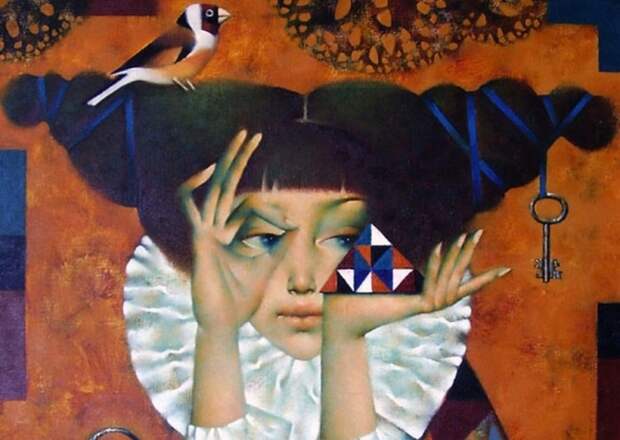 Тайны женской души в стиле модерн на картинах московской художницы